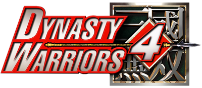 Dynasty Warriors 4 title screen for Playstation 2